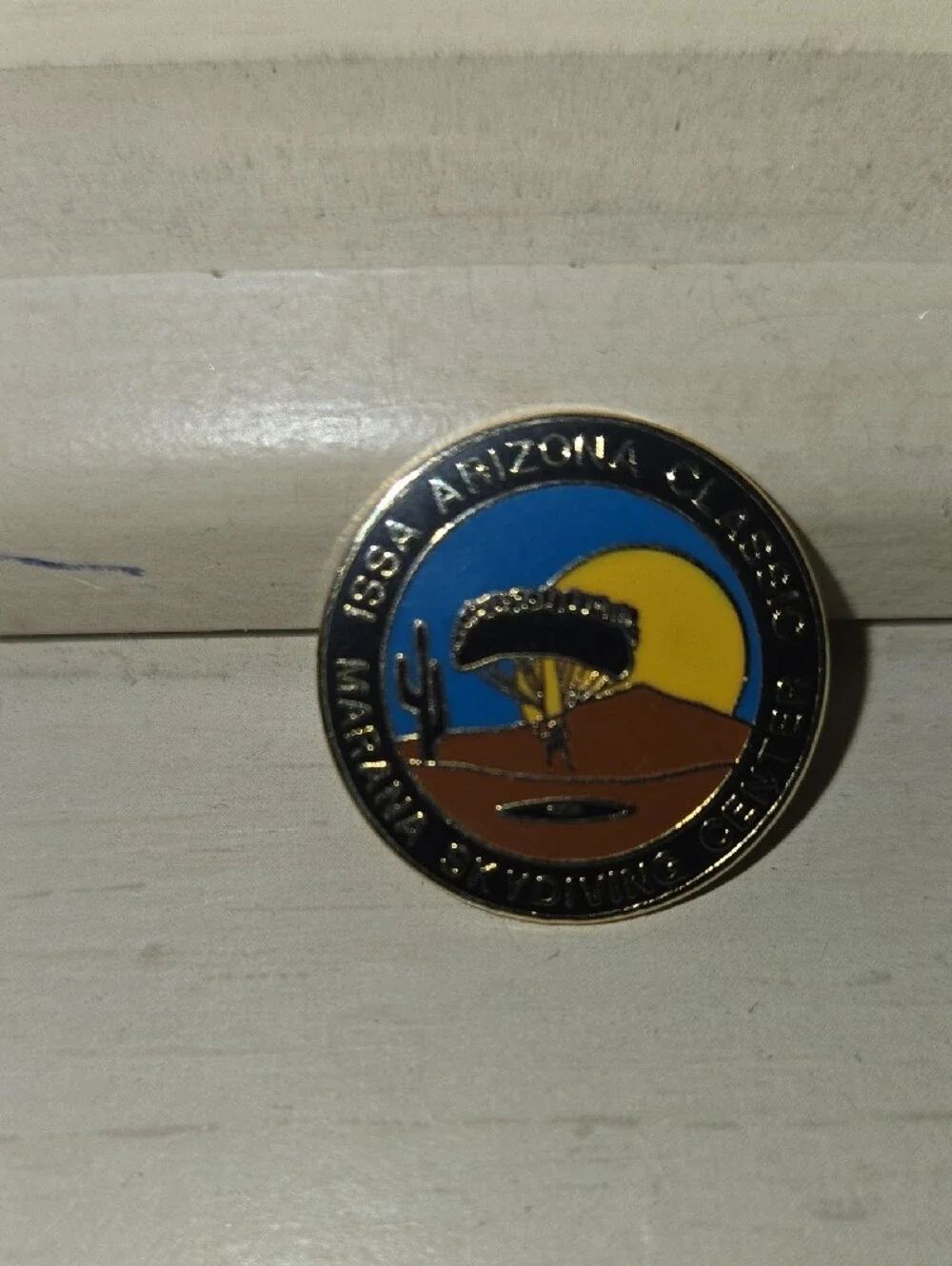 Arizona Classic Skydiving Pin - Multicolor